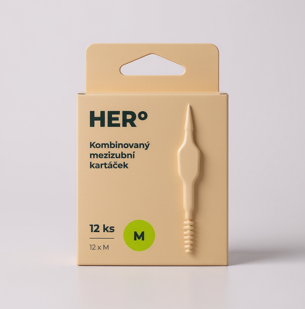 Herbadent Hero Escovilhão Interdentário Tamanho M